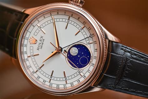 the moon phase rolex price|Rolex cellini moonphase for sale.